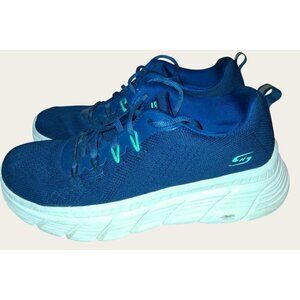 Skechers Go Walk Arch Fit Blue Athletic Shoes Womens 8.5